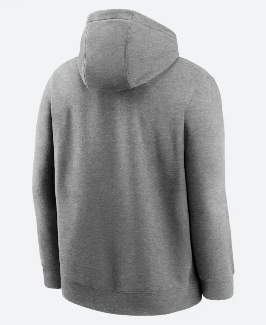 New England Patriots Heather Charcoal Club Sweatshirt