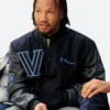 Ny Nicks Jalen Brunson Villanova Varsity Jacket Front Image