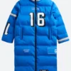 Off Season Jared Goff Detroit Lions Puffer Coat