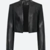 Once Upon a Time S05 Regina Mills Leather Jacket Front Image