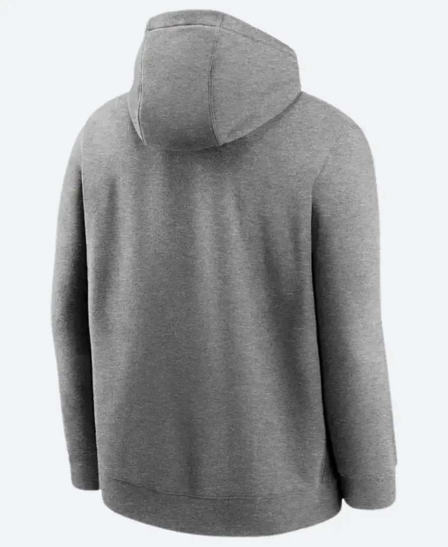 Philadelphia Eagles Grey Logo Hoodie