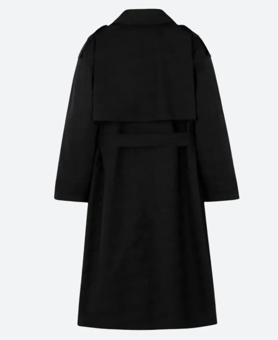 Squid Game Choi Seung Hyun S02 Trench Coat Back Image