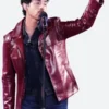 Times Square Performance Joe Jonas Leather Jacket