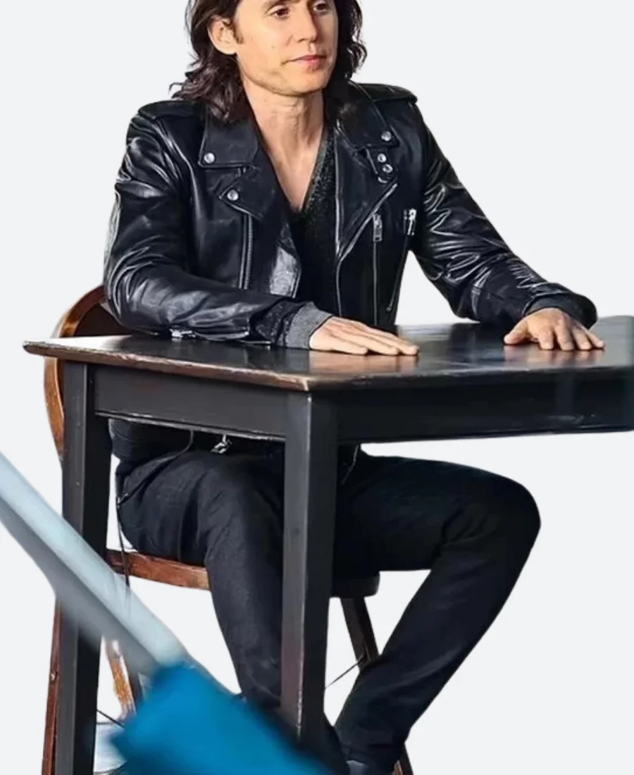 WeCrashed Adam Neumann Leather Jacket Actor Image