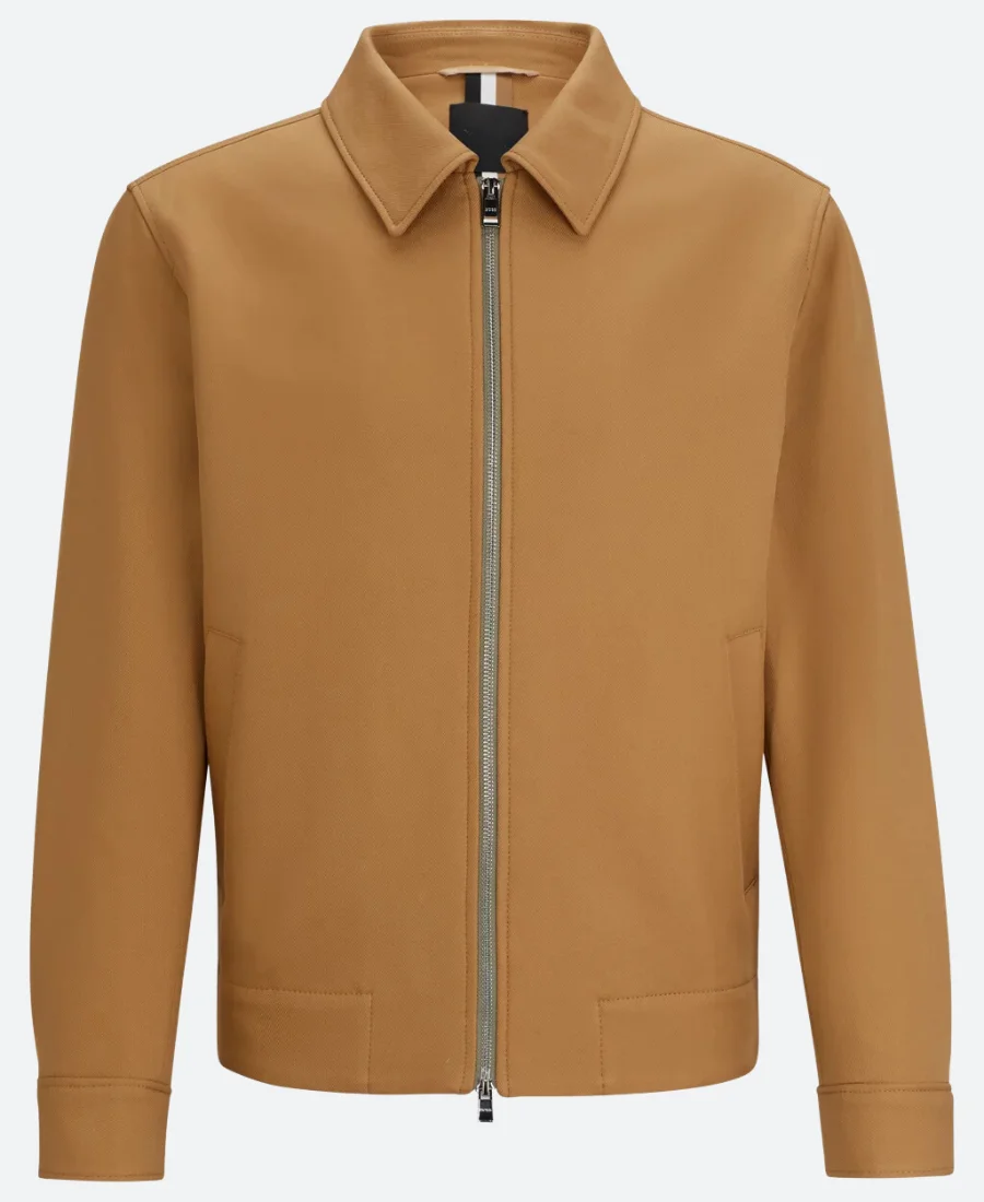 Your Friend Nate Bargatze Leather Jacket Front Image