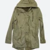 Black Doves Helen Hooded Jacket Front Image