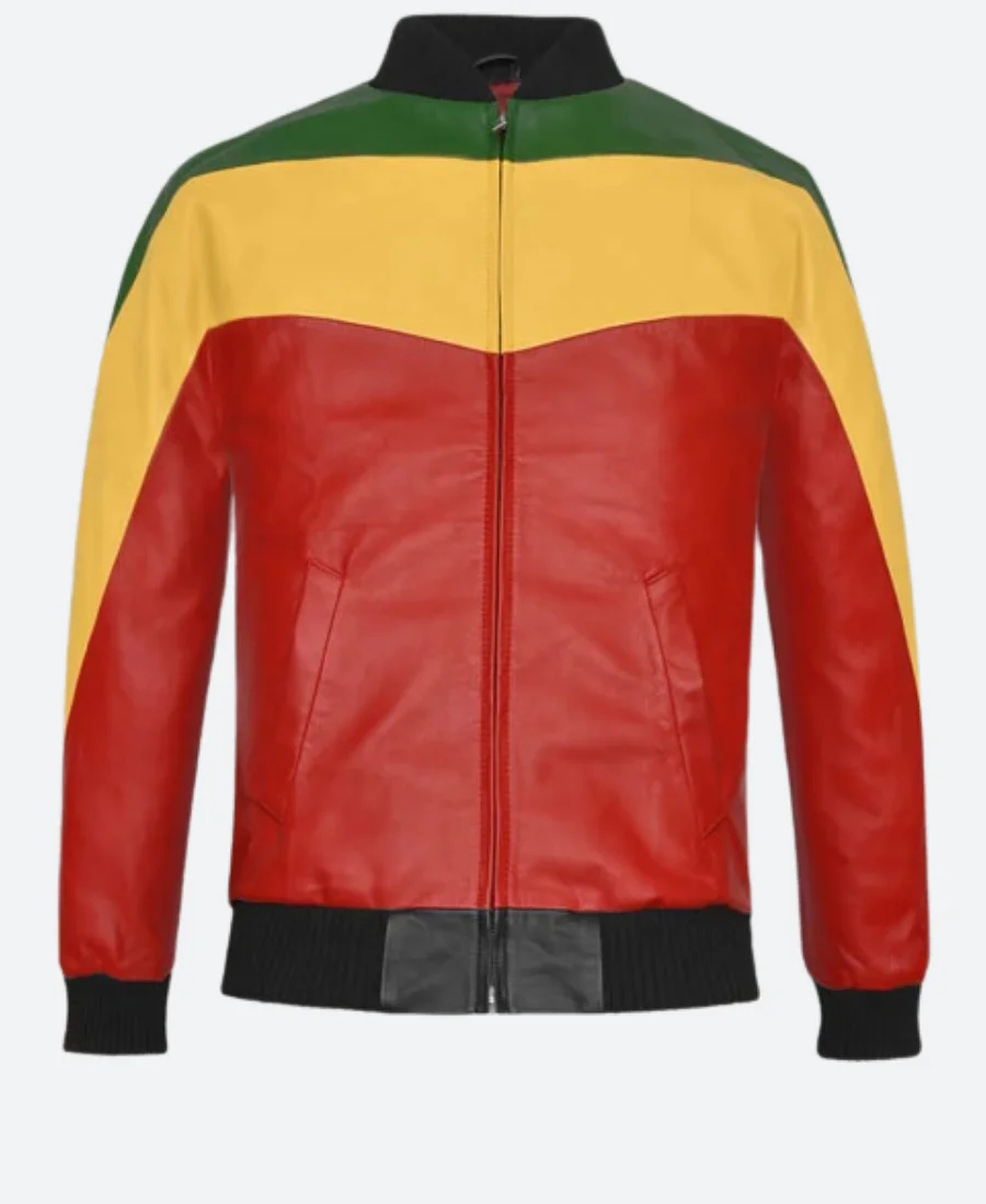 Bob Marley Leather Jacket