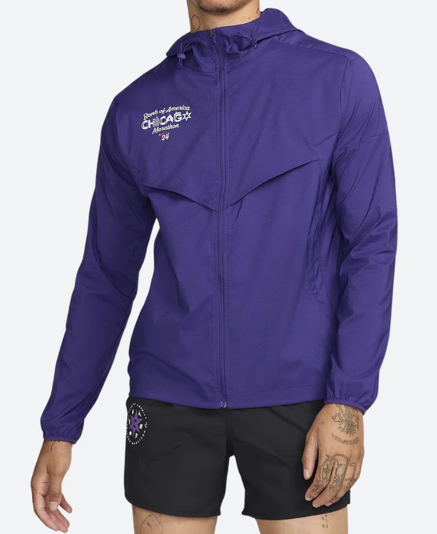 Chicago Marathon 2024 Men'S Running Jacket
