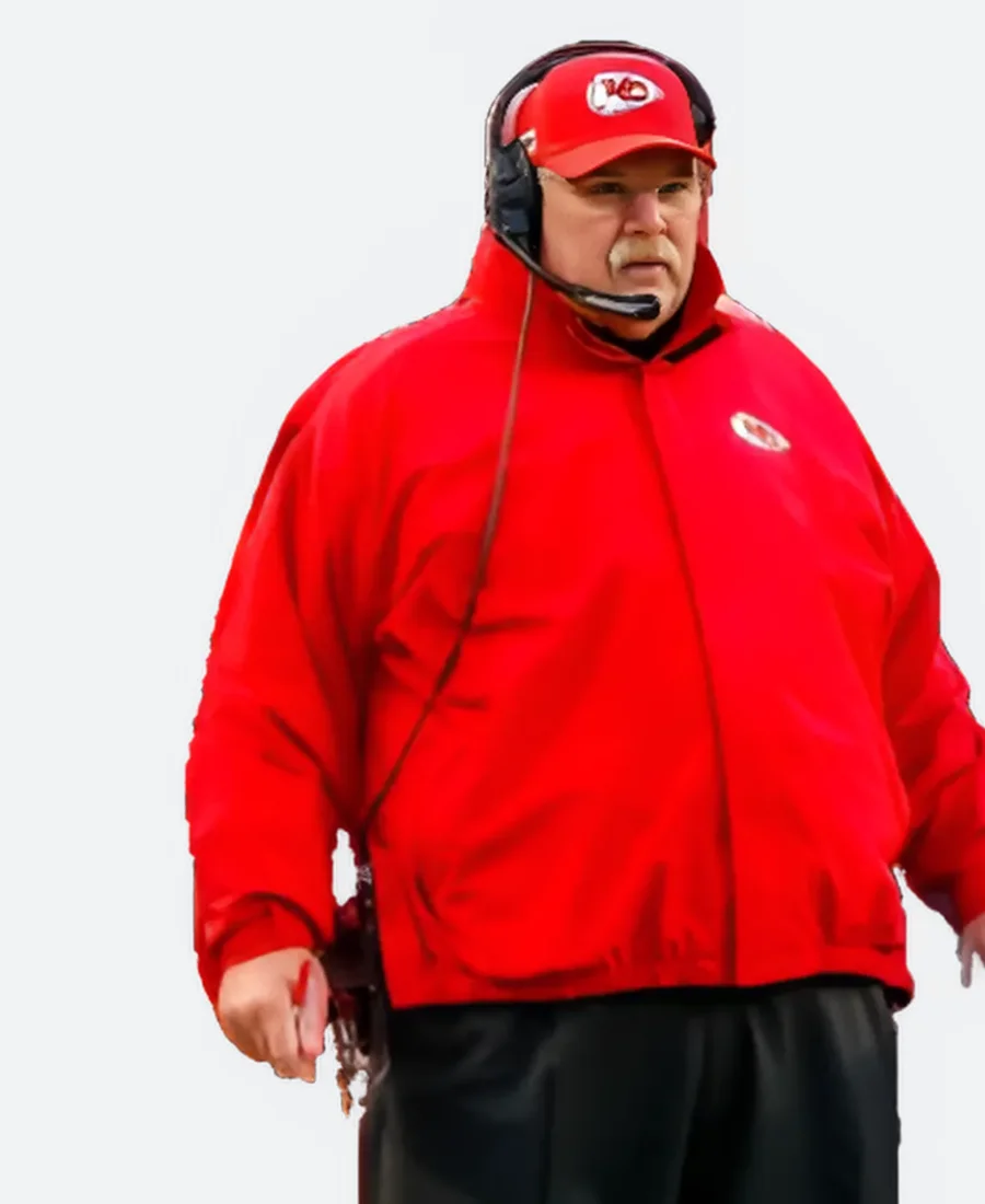 Christmas Day Chiefs Vs Steelers Head Coach Andy Reid jacket