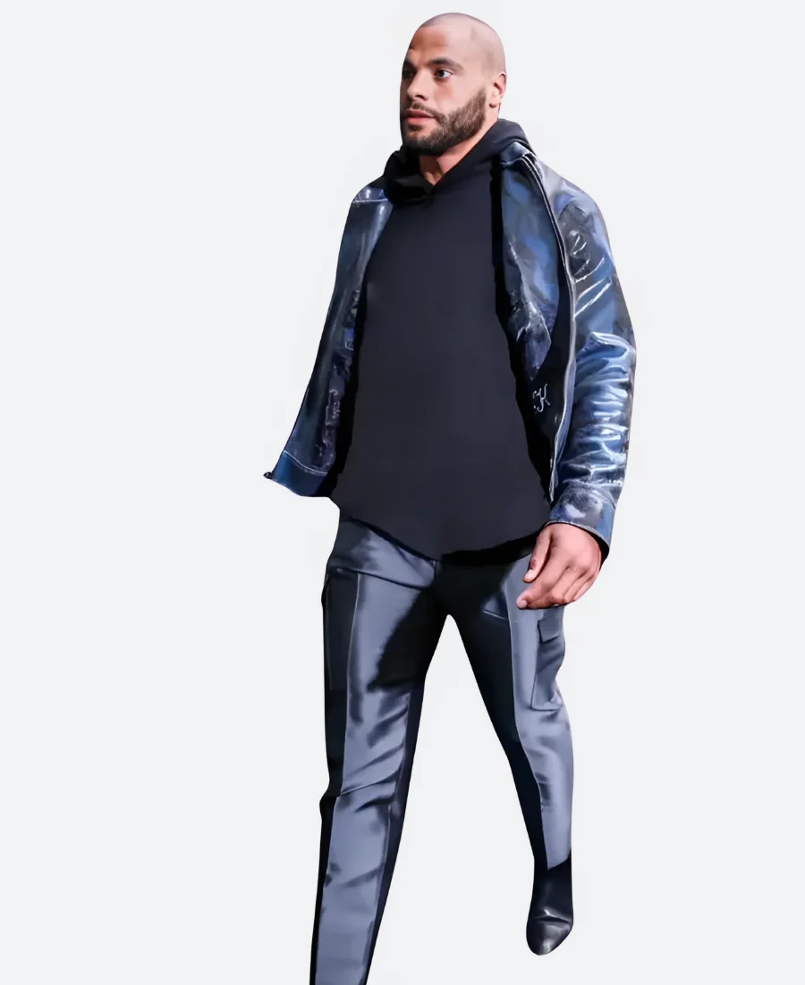 Dallas Cowboys Dak Prescott Leather Jacket