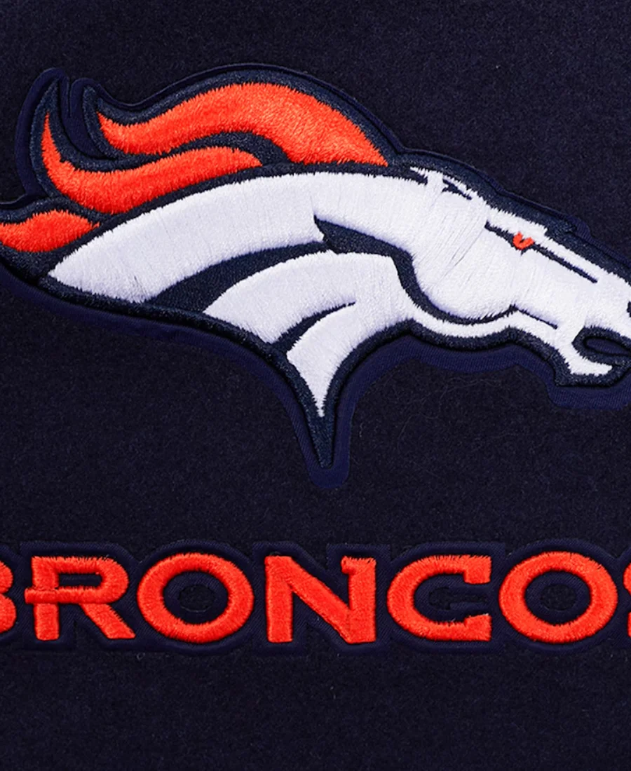 Denver Broncos Pro Standard Varsity Jacket - Image 6