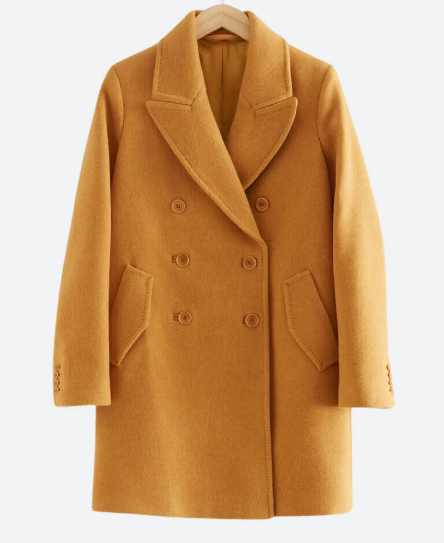 Eva Finn Fool Me Once Yellow Coat
