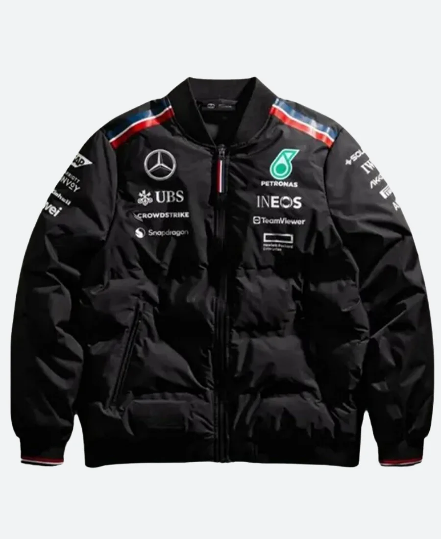 George Russell Mercedes Amg Petronas Bomber Jacket