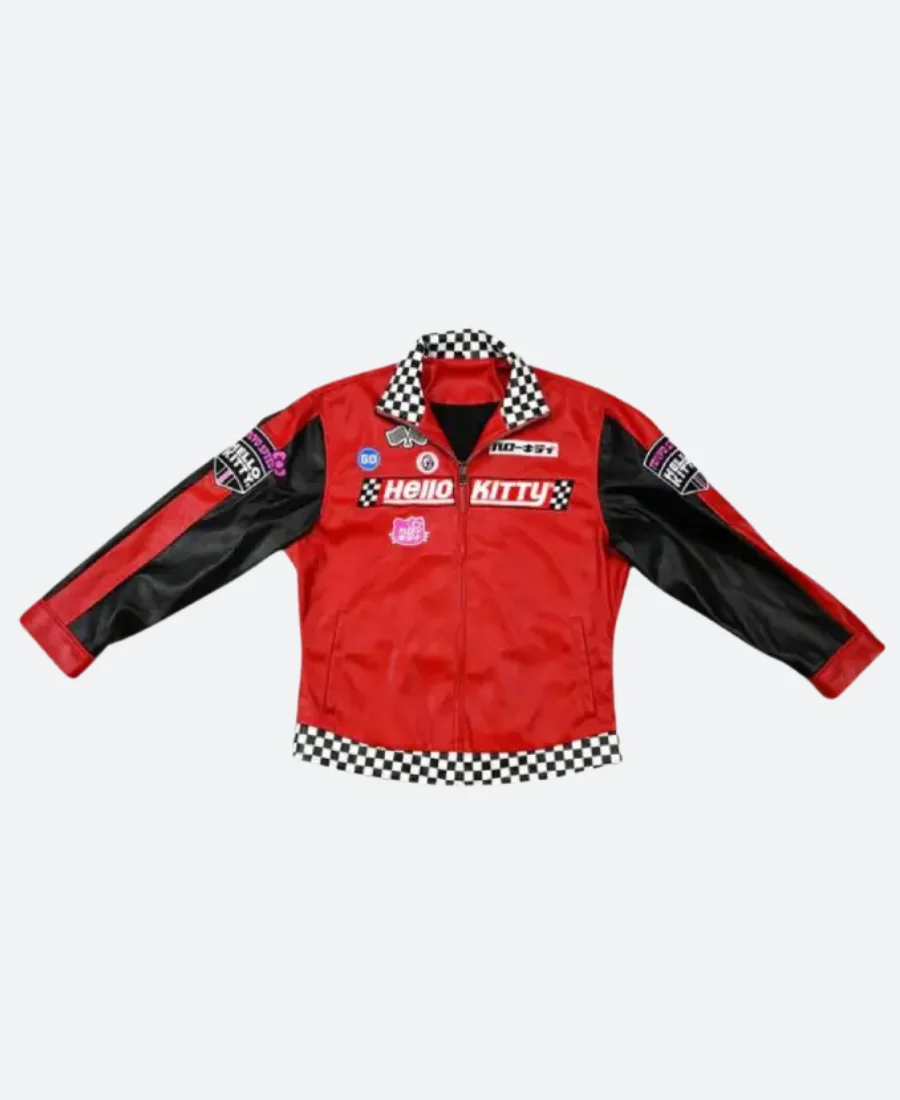 Hello Kitty Tokyo Speed Leather Jacket