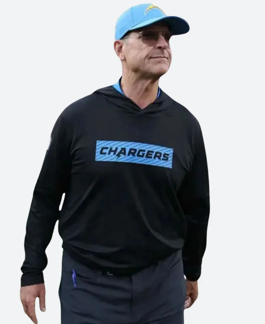 Jim Harbaugh Los Angeles Chargers Hoodie