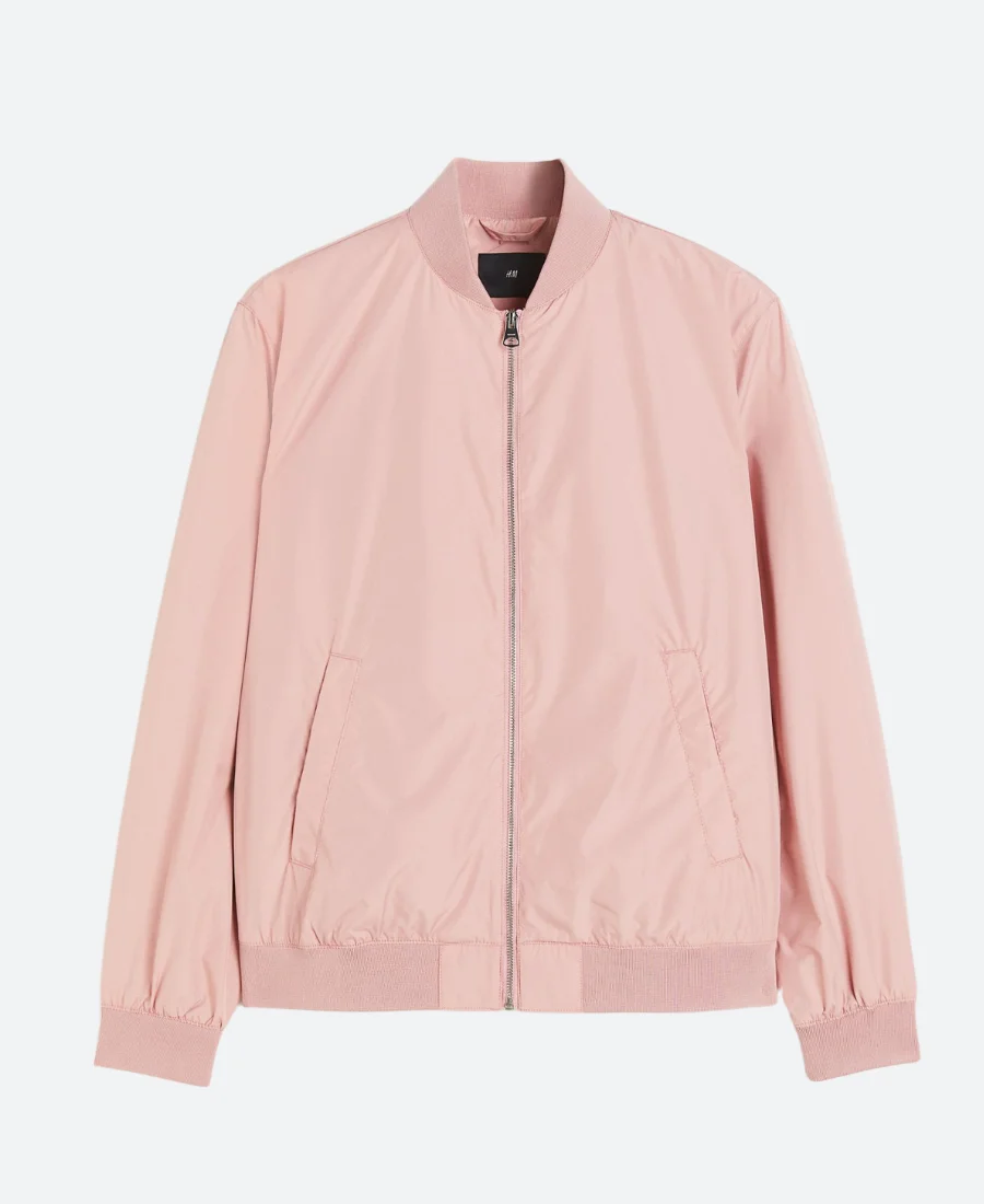 Joe Burrow Pink Bomber Jacket