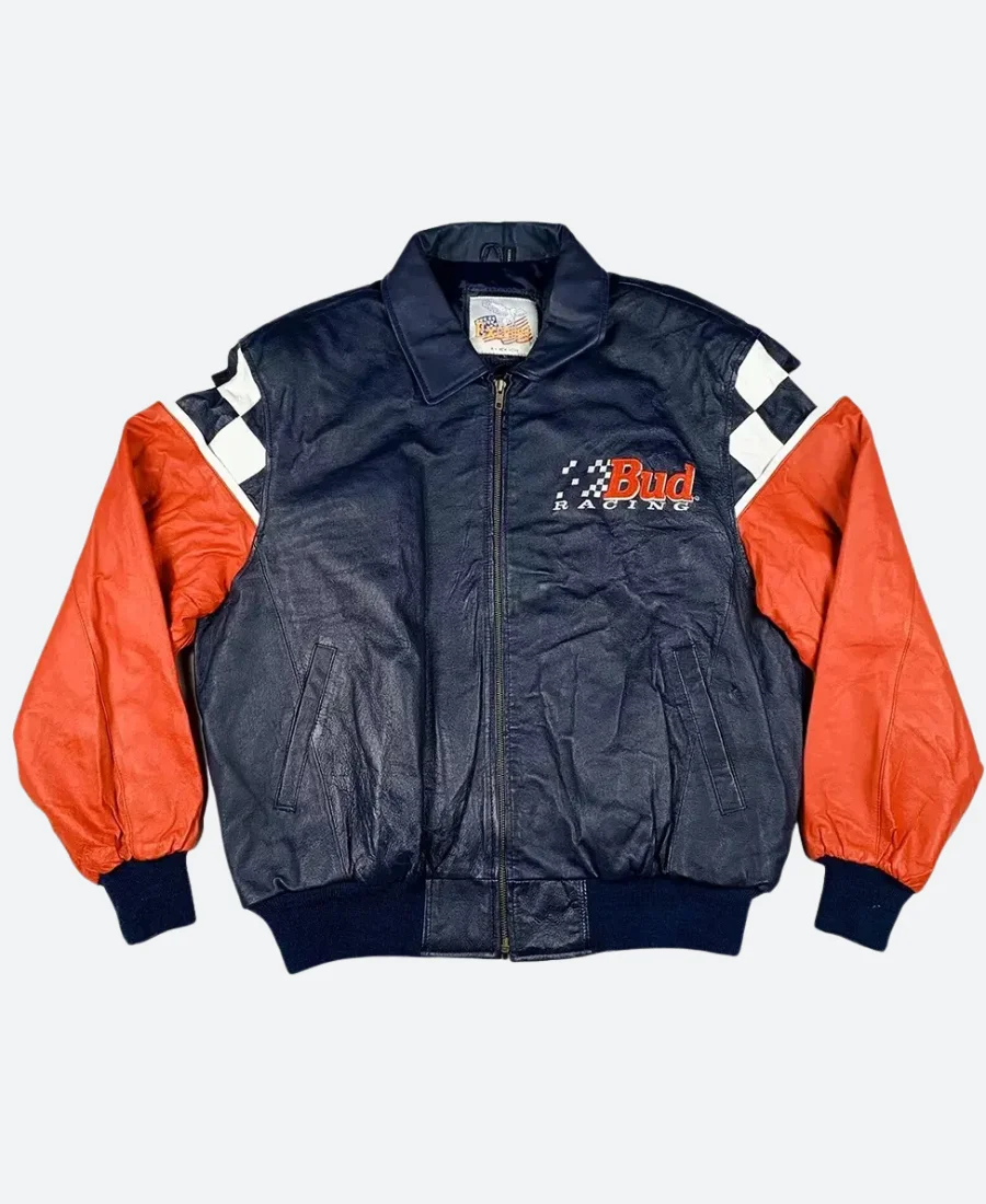 KPop Singer Rose Bud Racing Jacket Front Image