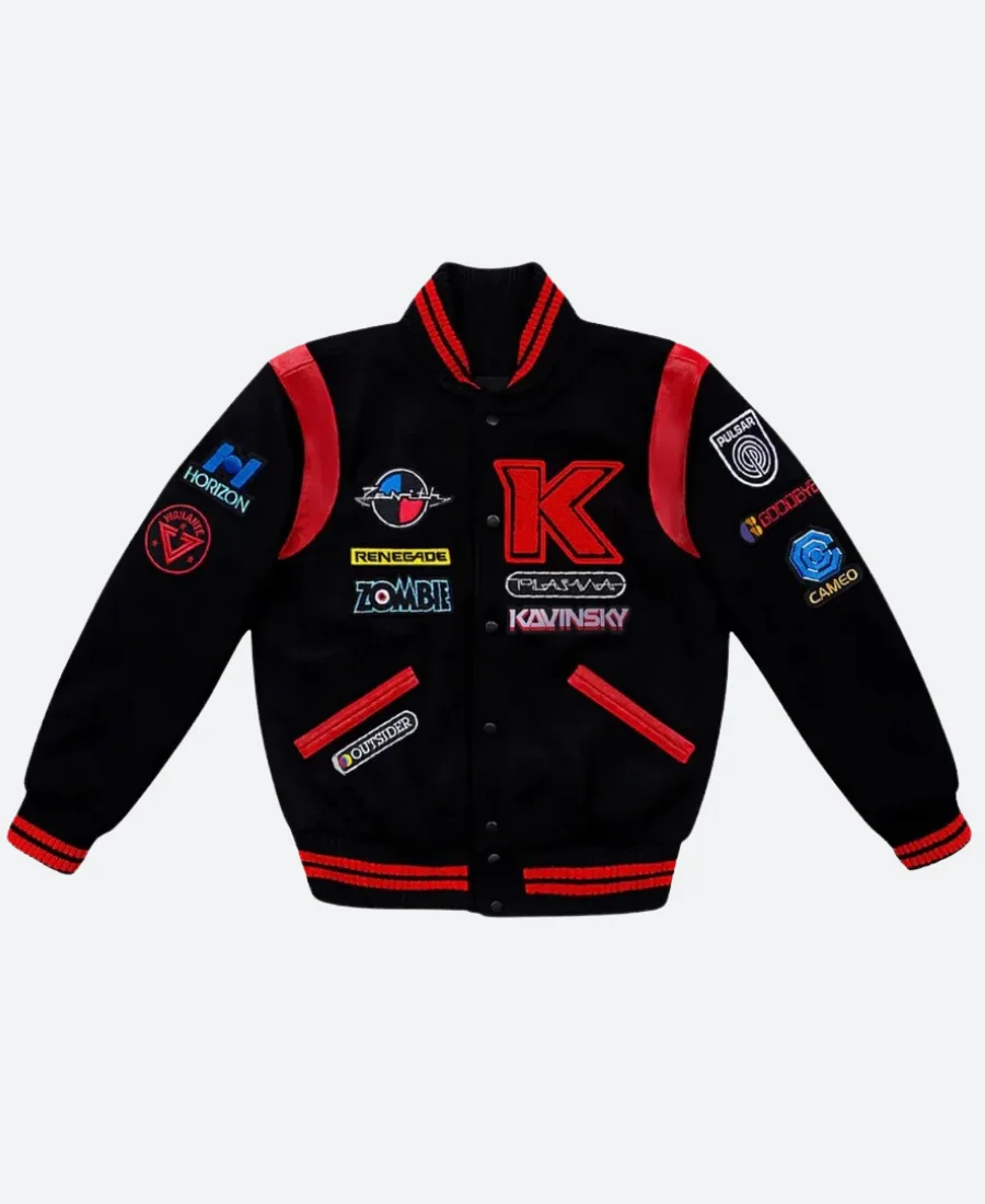 Kavinsky Reborn Varsity Jacket
