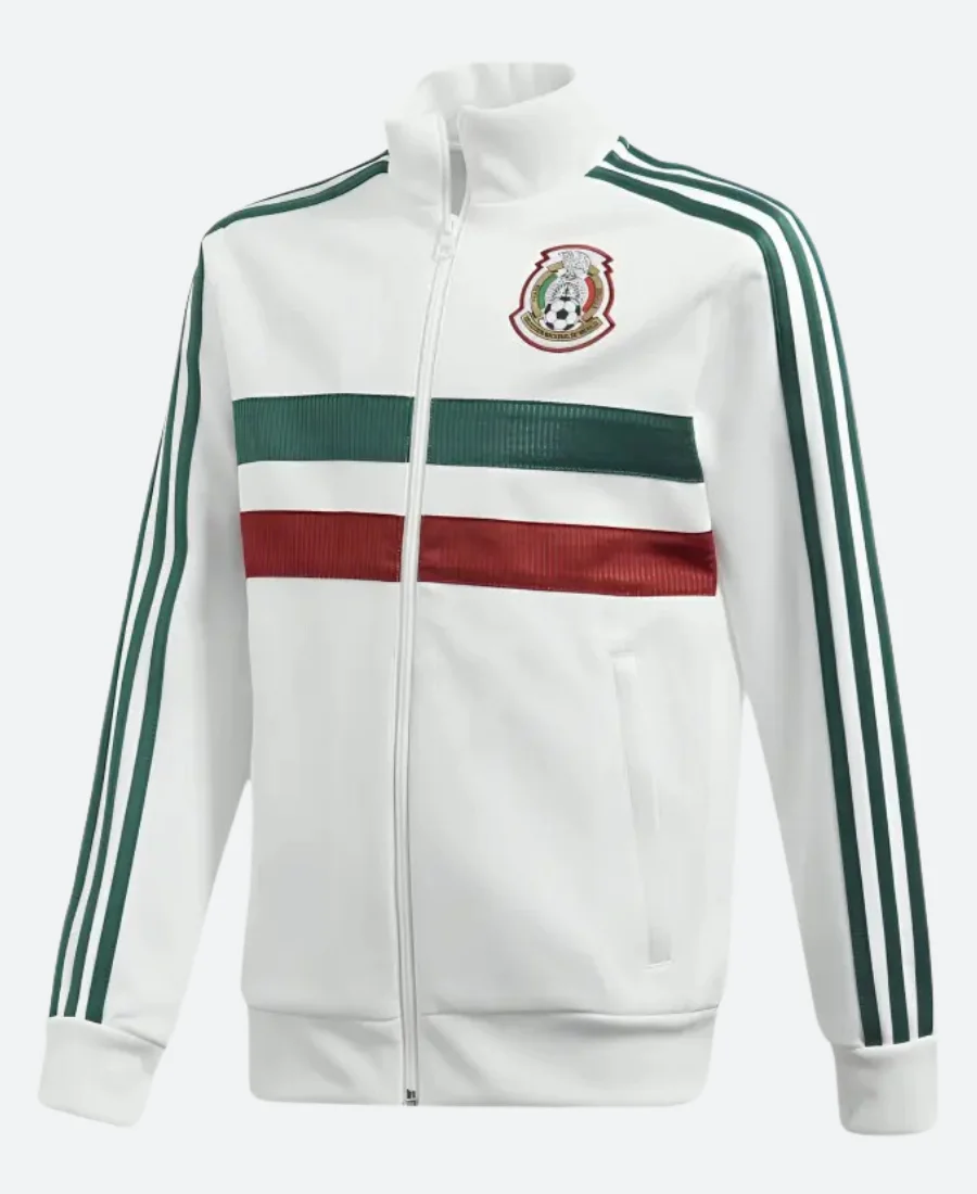 Mexico 3 Stripes International Soccer Track Jacket