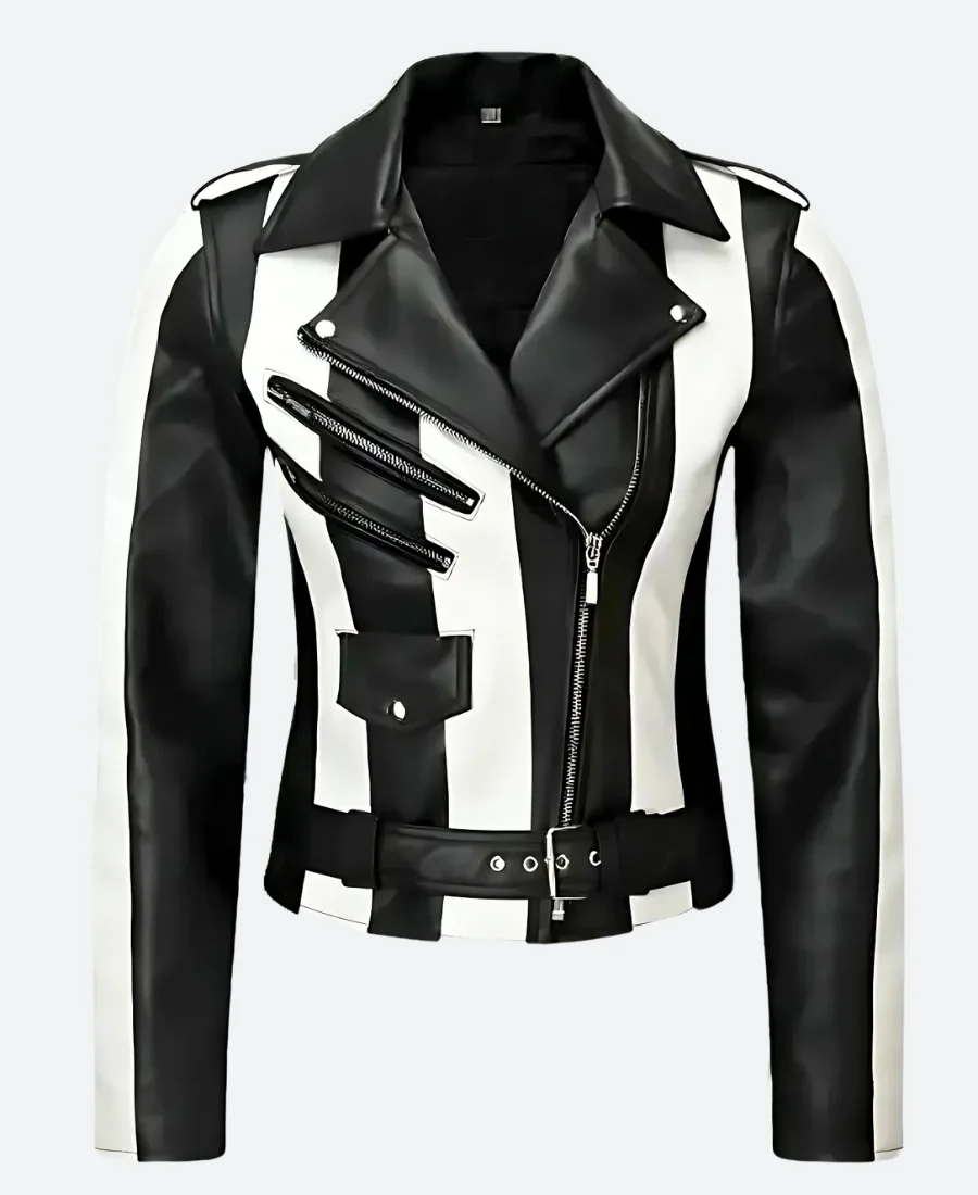 Michael Keaton Beetlejuice Leather Jacket