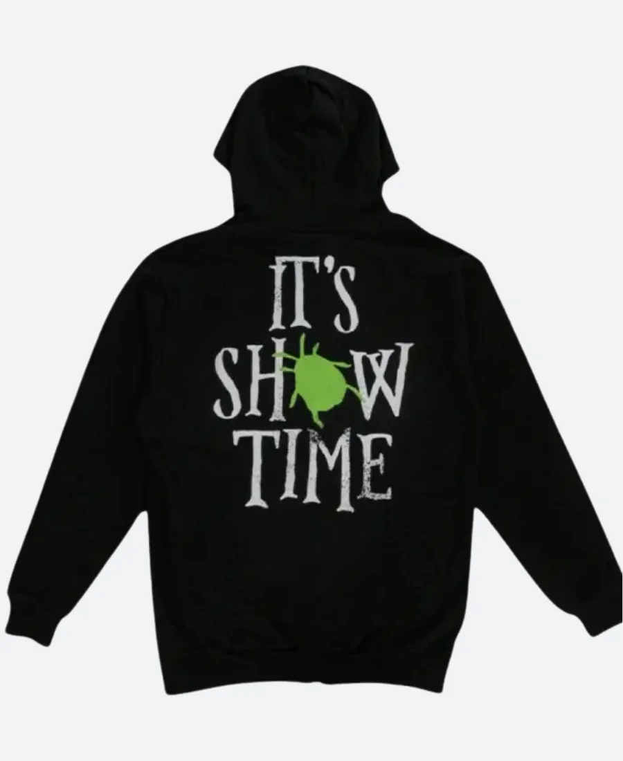 Beetlejuice Its Showtime Hoodie Bak Image