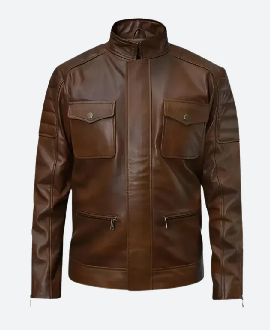 Boss Level Roy Pulver Leather Jacket
