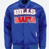 Buffalo Bills Mafia Letterman Varsity Jacket Front Image