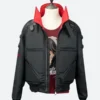 Cyberpunk 2077 Jackie Welles Leather Jacket Front Image
