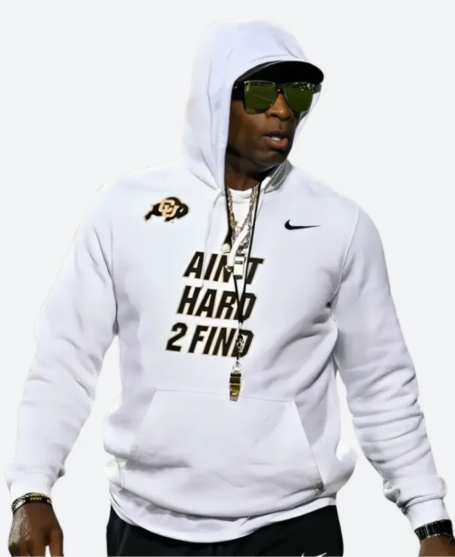 Deion Sanders I Ain’t Hard 2 Find Hoodie Front Image