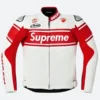 Ducati X Supreme Motorcycle Leather JacketFront Image