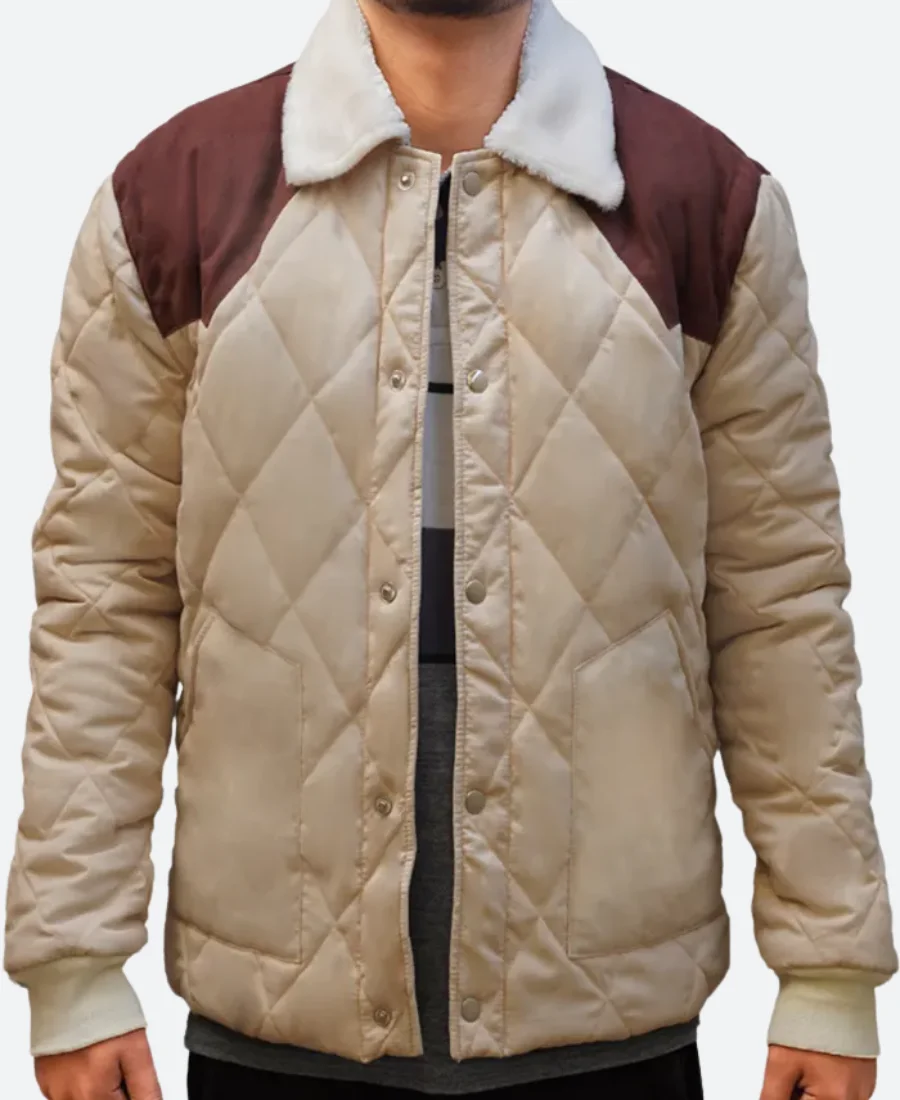 Emily in Paris Season 04 Gabriel Quilted Jacket Front IMage