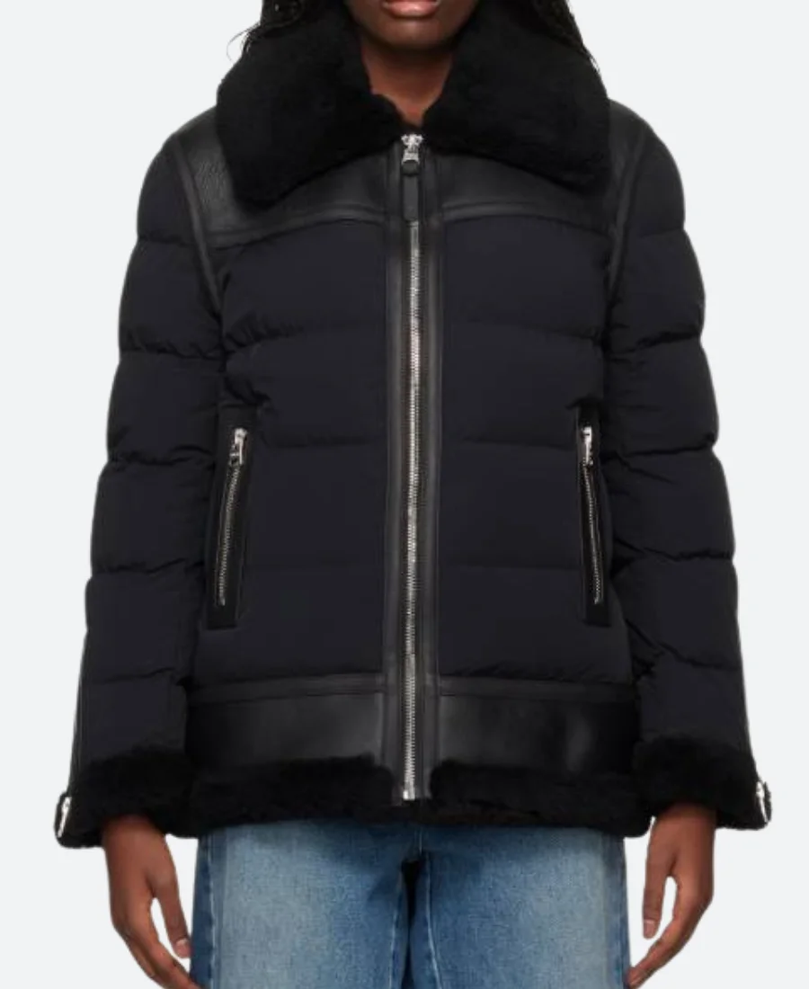 FBI Most Wanted S06 Nina Chase Puffer Jacket Side Image