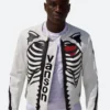 FG X VANSON SKELETON Leather Jacket Front IMage