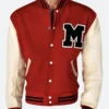Glee The Break up Kurt Hummel Letterman Varsity Jacket Front Image.webp