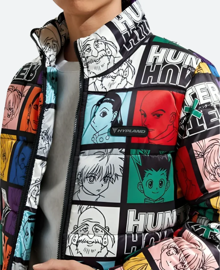 Hunter X Hunter Puffer Jacket - Image 3