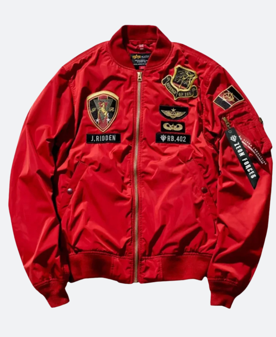 J.Ridden X Alpha Industries Ma-1 Bomber Jacket