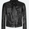 Jensen Huang CES 2025 Leather Jacket Front Image