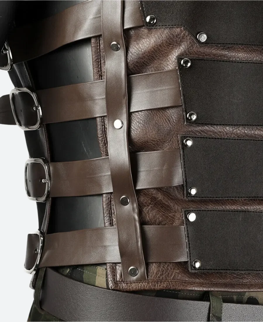 Kraven the Hunter Sergei Kravinoff Leather Vest - Image 3