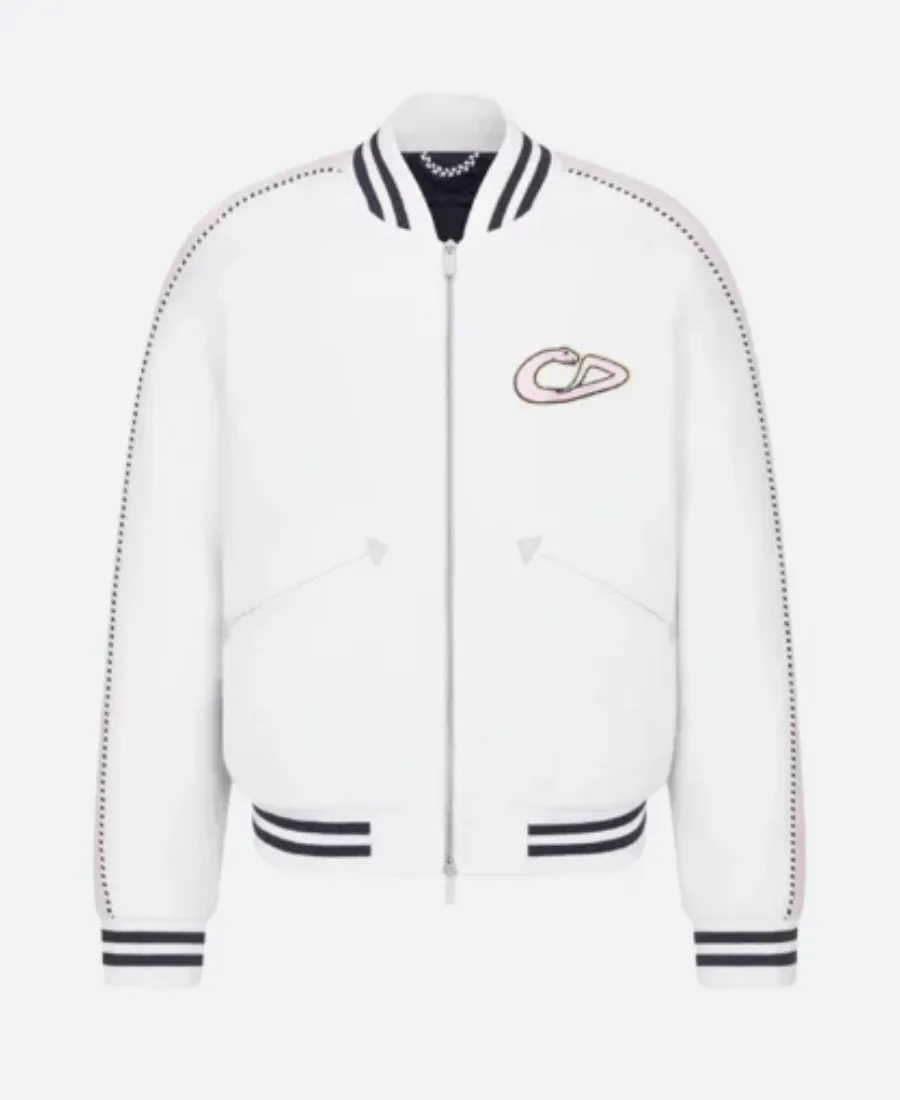 Kylian Mbappe Varsity Jacket Front image