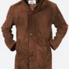 Longmire Sheriff Walt Suede Coat Front Image