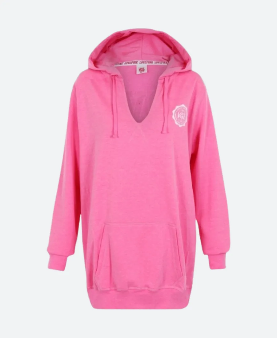 Love Pink Pullover Hoodie