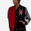 Marvel Deadpool Varsity Jacket Front Image