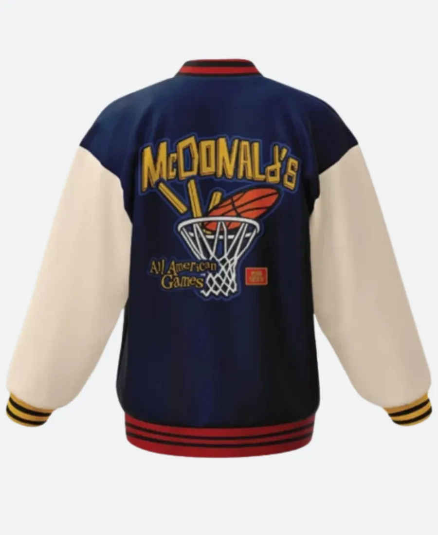 McDonald’s All American Games Varsity Jacket Back Image