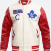 Montreal Candiens Letterman Varsity Jacket Front IMage