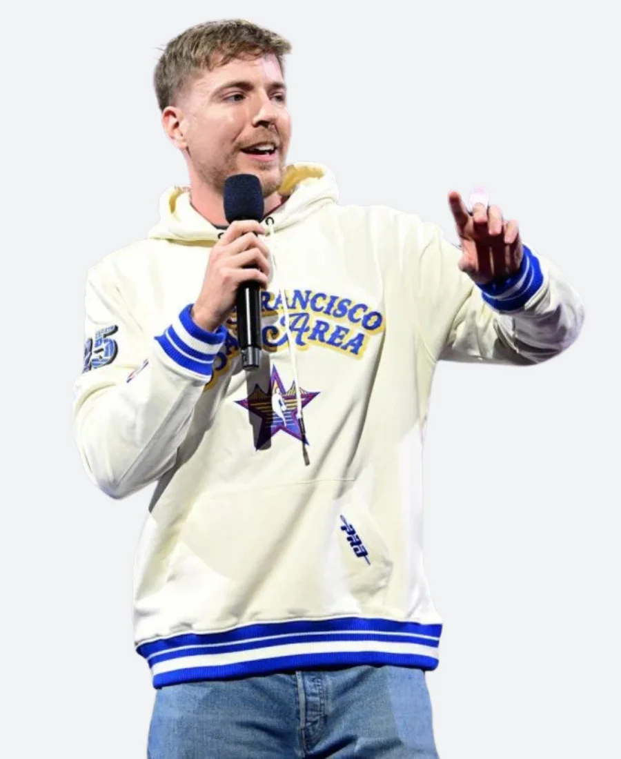 Mr.Beast 74th NBA All Star SF X Bay Area Hoodie Full Image