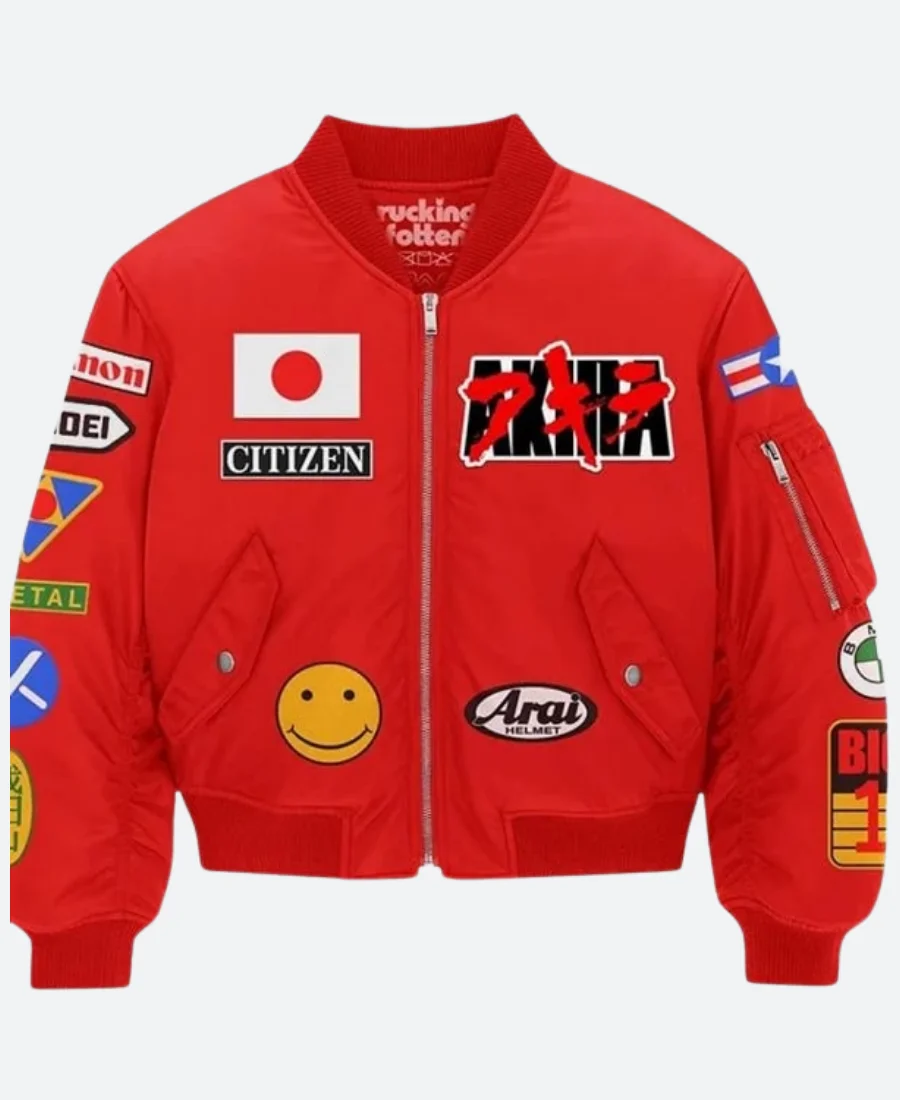 Neo Tokyo Akira Bomber Jacket Front Image