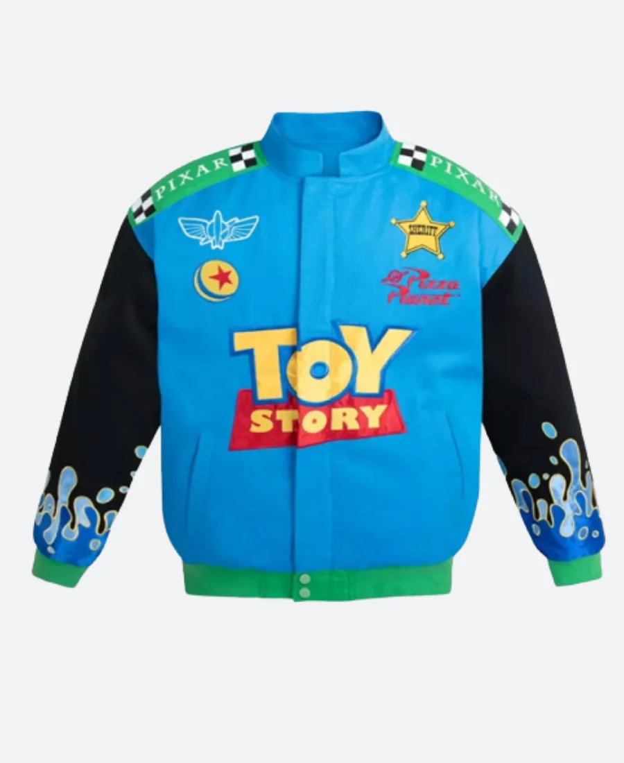 Pixar Toy Story Racing Jacket Front Image