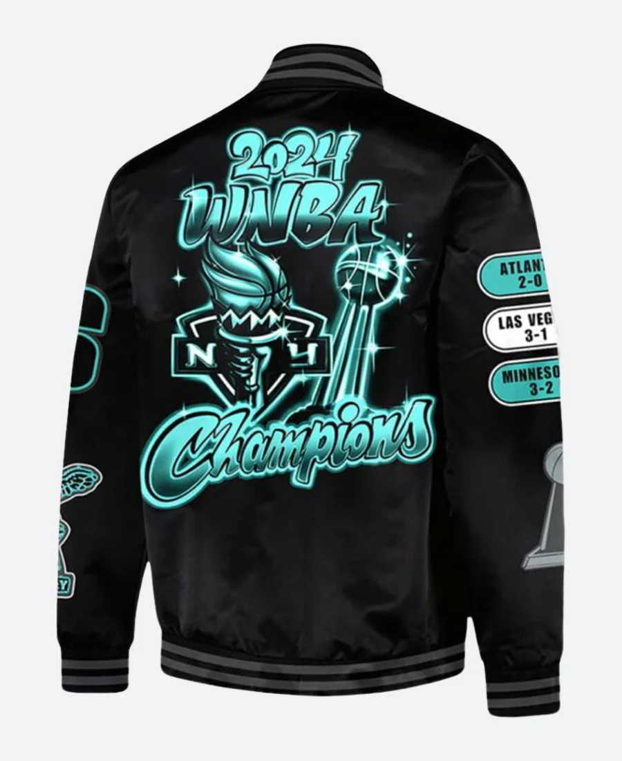 Sabrina Ionescu Liberty Champions Jacket Back Image