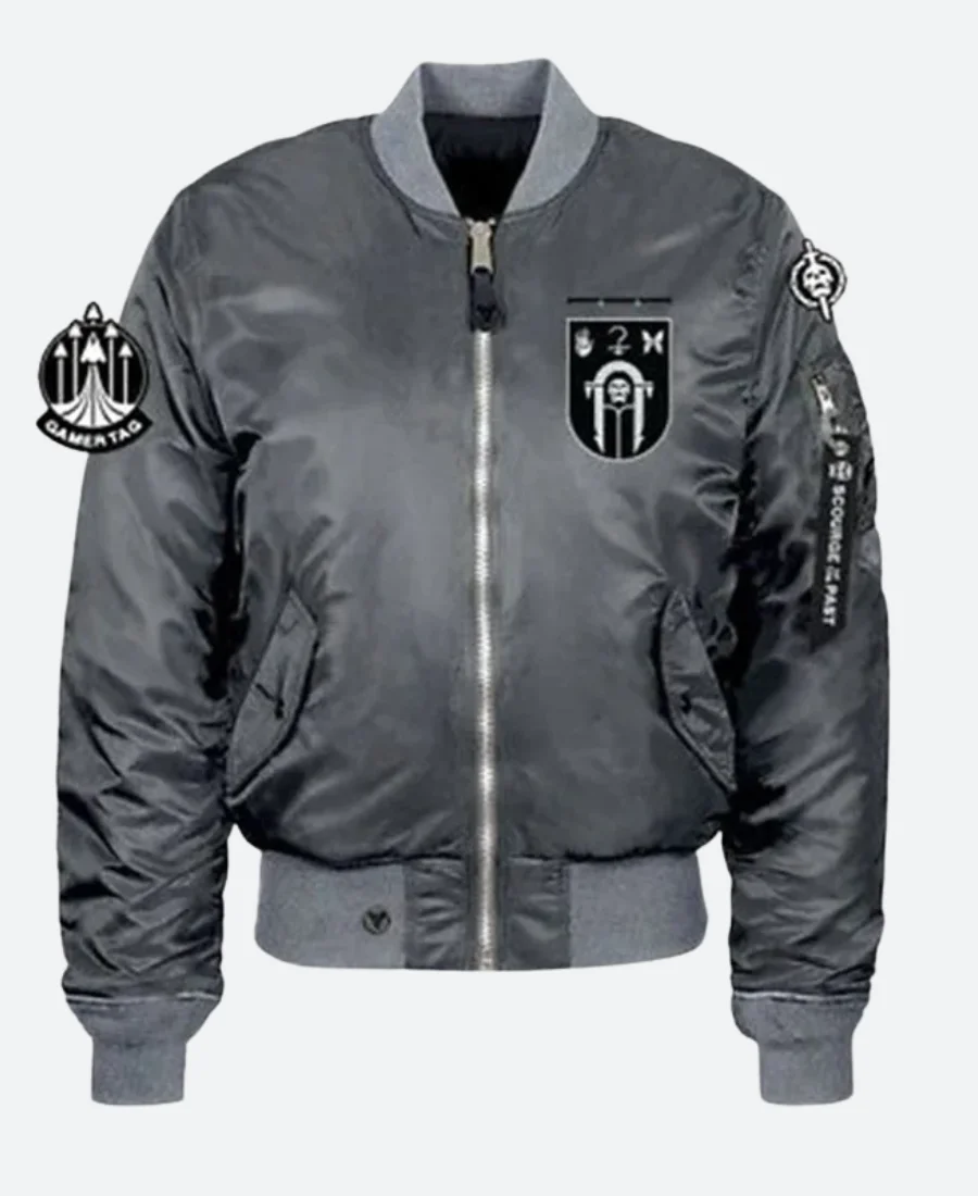 Scourge of the past raid jacket Front Image