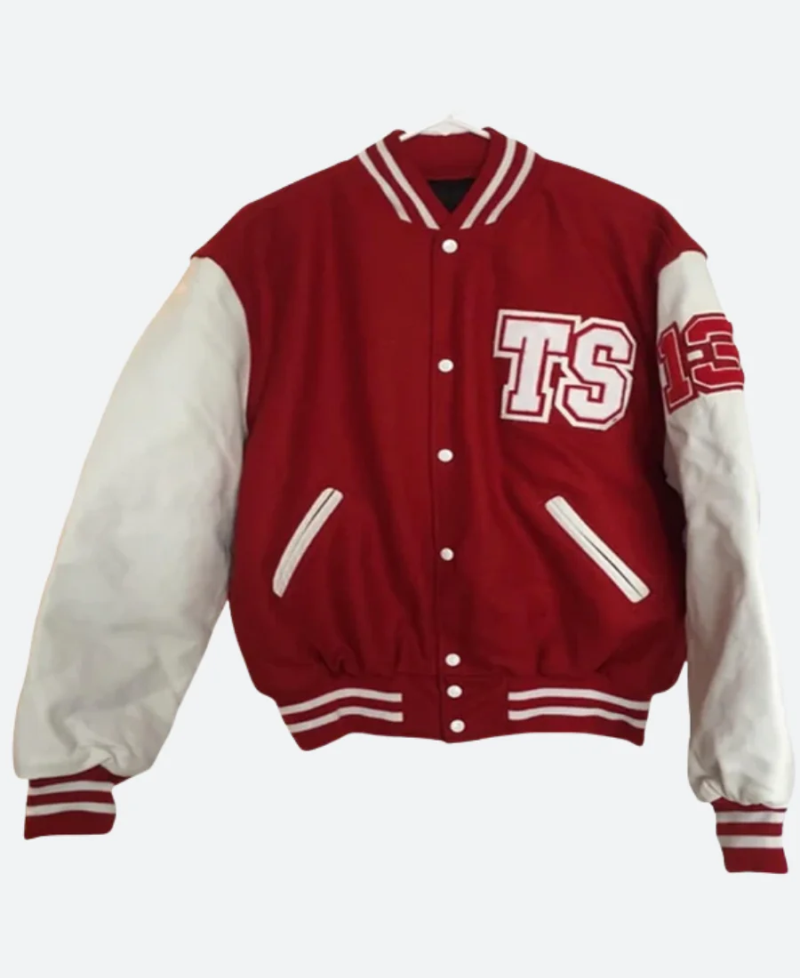 Taylor Swift The Red Tour Letterman Varsity Jacket Front Image